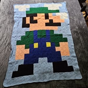 Crocket Luigi Blanket